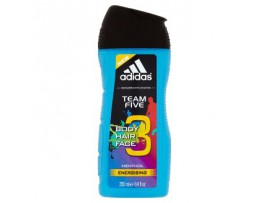 Adidas Гель для душа "Team Five 3в1" для мужчин, 400 мл